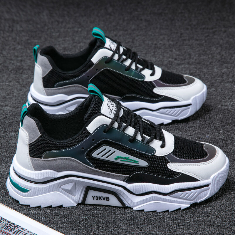 Men's Shoes 2024 New Summer Versatile Dad Shoes Men's Casual Sneaker Youth Running Shoes Men Trendy Shoes