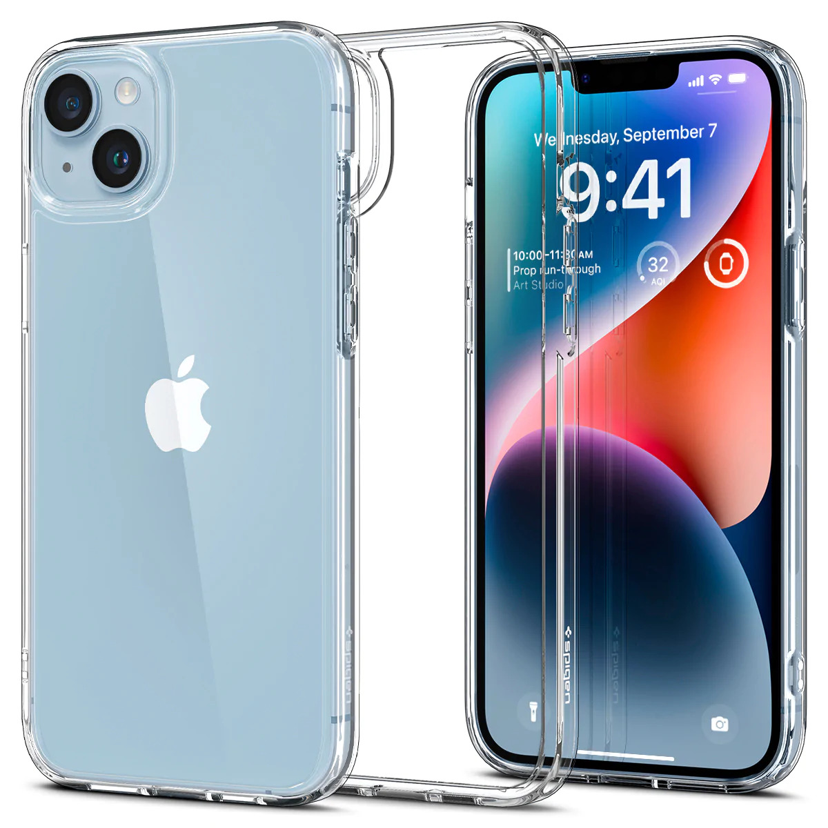 Spigen iPhone 14 Plus Case Ultra Hybrid / Crystal Hybrid Transparent Casing Mil-Grade Drop Protection iPhone 14 Plus Cover