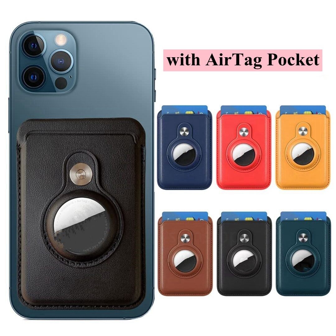 HOCE High Quality Magsafe Wallet Case for iPhone 14 13 12 11 Pro Max 14 Plus Magnetic Leather Wallet Card Holder Cover with Card Pocket